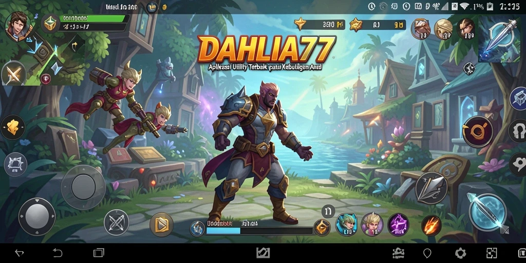 Tampilan utama aplikasi DAHLIA77 dengan fitur pengingat yang terlihat jelas.