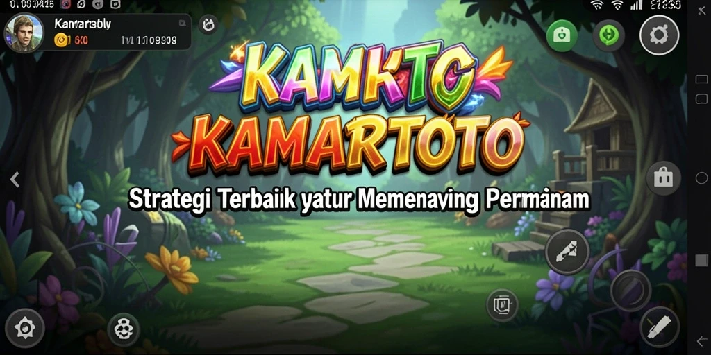 Tampilan gameplay KAMARTOTO yang menegangkan dan strategis.