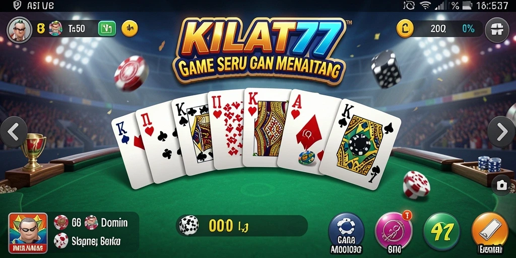 Gameplay seru KILAT77 dengan grafis menawan.