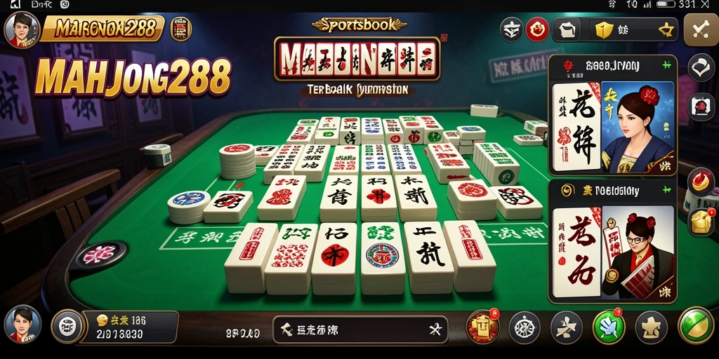 Screenshot MAHJONG288 menampilkan antarmuka Sportsbook yang menarik dan intuitif.
