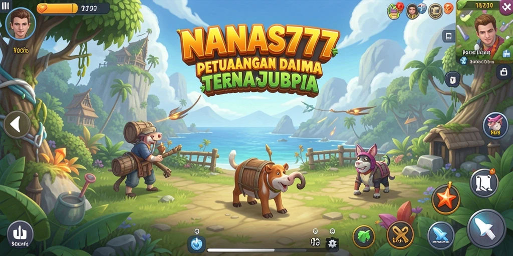 Gameplay NANAS777 dengan dunia yang luas dan interaktif.