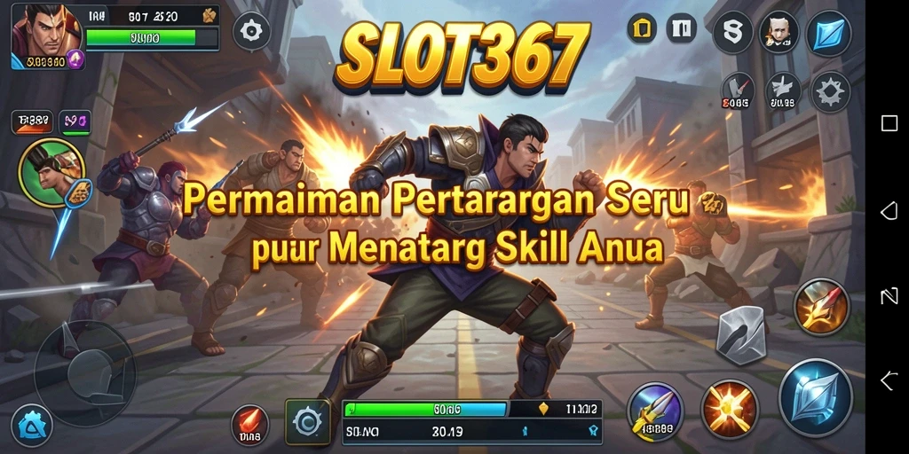 SLOT367 menunjukkan aksi pertarungan yang seru dengan grafis menawan.