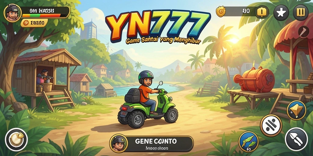 Tampilan menarik dari gameplay YN777 yang penuh warna.